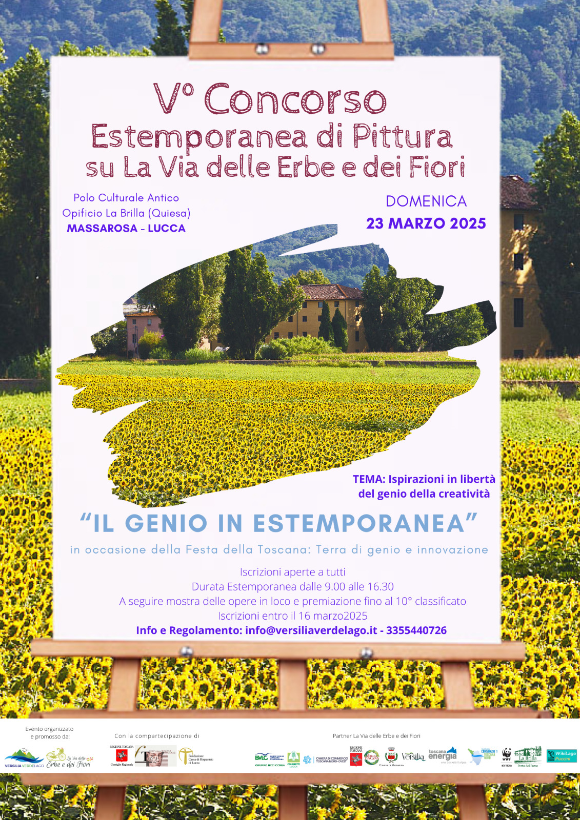 23 Marzo 2025 - Estemporanea di Pittura IL GENIO IN ESTEMPORANEA