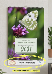 Calendario degli Impollinatori 2027 la via delle erbe e dei fiori massarosa REGALO AZIENDALE PER CLIENTI O DIPENDENTI